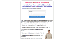 Desktop Screenshot of eightpillarsofprosperity.com