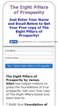 Mobile Screenshot of eightpillarsofprosperity.com