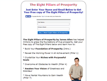 Tablet Screenshot of eightpillarsofprosperity.com